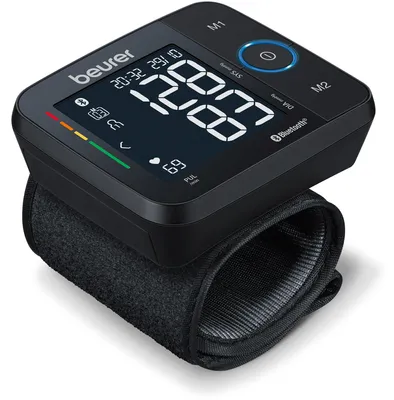 Produktbild von Beurer BC 54 Wrist Blood Pressure Monitor with App Connectivity Inflation Technology Risk Indicator and Arrhythmia Detection for Wrist Circumferences of 13.5 - 21.5 cm Medical Device