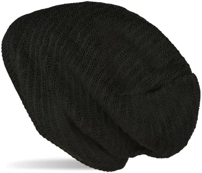 Produktbild von styleBREAKER Uni Strick Beanie Mütze mit Thermo-Fleece Innenfutter, Einfarbige Winter, Uni Strickmütze 04024176