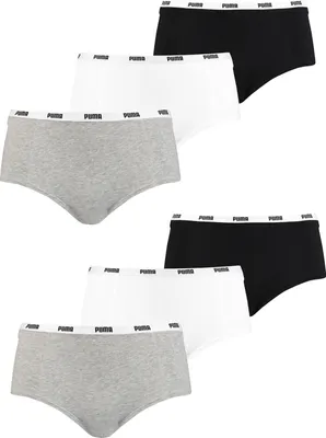Produktbild von 6er Pack PUMA Damen Iconic Mini Shorts