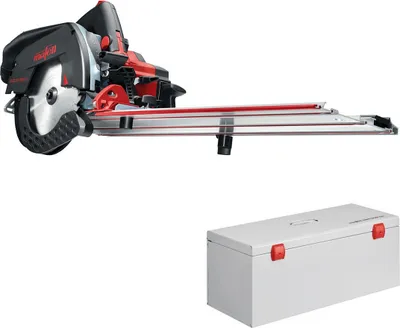 Produktbild von mafell Akku-Kappschienen-Säge KSS 60 18M bl PURE im Transportkoffer - 91B802