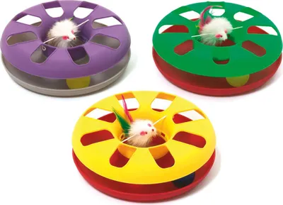 Produktbild von Karlie Kitty Round About - Katzenspielzeug - Kunststoff - Sortiert -