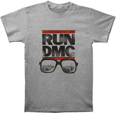 Image de Run DMC - T-shirt Homme/Femme Unie RO6162 (XXL) (Gris)