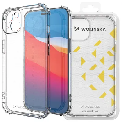 Zdjęcie produktu dla Wozinsky Anti Shock Etui Do Iphone 14 Plus Pancerny Pokrowiec Przezroczyste