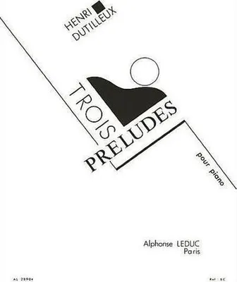 Image de 3 préludes pour piano