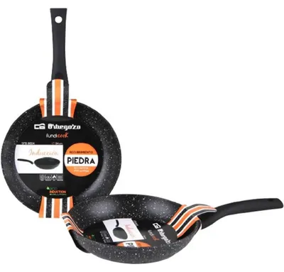 Produktbild von Pfanne – Aus Gusseisen – 22 cm – Antihaftbeschichtung – Schwarz