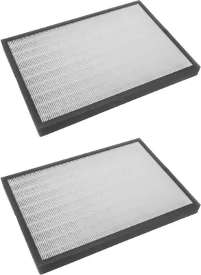 Produktbild von 2x Trade-Shop Filter-Set (HEPA-Filter + Aktivkohlefilter) kompatibel mit DeLonghi AC 230 Luftreiniger, Ersatz für DeLonghi 5513710021, Comedes PT94081