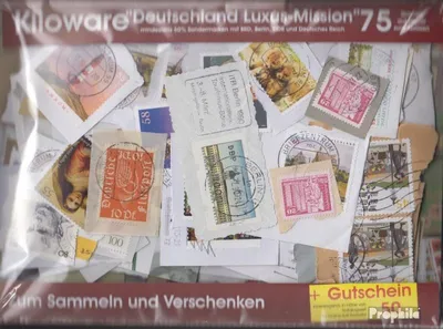 Produktbild von Briefmarken Deutschland 75 Gramm Kiloware gestempelt