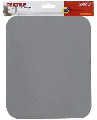 Immagine prodotto di Logo Tappetino per mouse grigio morbido 24x22x0,3 cm