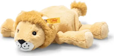 Produktbild von Steiff Liam Löwe 20 cm, Soft Cuddly Friends, Kuscheltier Löwe, Flauschiges Stofftier zum Spielen & Kuscheln, aus kuschelweichem Plüsch für babysanfte