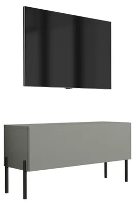 Produktbild von TV-Schrank : Aloe, 100 x 52 x 32 cm, schwarze Beine