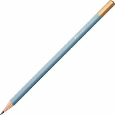 Produktbild von FABER-CASTELL Urban B SKY BLUE dreieckiger Graphitstift für Schule und Büro