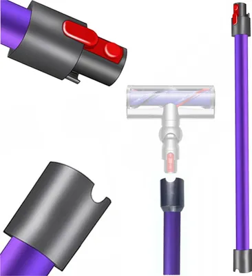 Obrázok produktu pre Predlžovacia hadica k vysávaču Dyson V7, V8, V11, V10, V15, 72 cm, zosilnená
