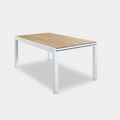 Produktbild von Ausziehbarer Gartentisch aus Aluminium Cayman 200/300x95