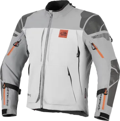 Image de Alpinestars Nazca 3L Gore-Tex Pro, veste textile imperméable pour moto, gris/noir, taille M