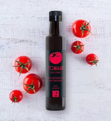 Produktbild von TOMAMI No.2 (240 ml)・Würzessenz・100% Tomate・Mit aromatischer Tomatennote und typischer Säure