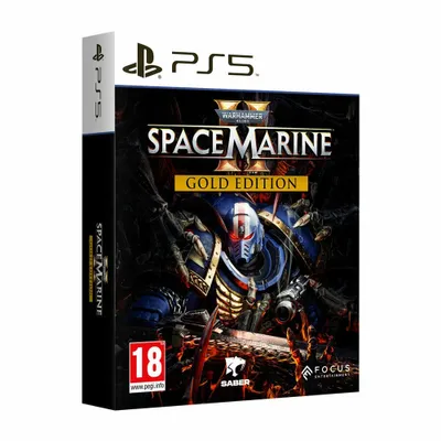 Immagine prodotto di Focus Entertainment Warhammer 40.000: Space Marine 2 - Edizione Oro Cinese semplificato, inglese, tedesco, spagnolo, francese, giapponese, russo PlayStation 5