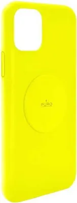 Zdjęcie produktu dla PURO Icon+, Pokrowiec, Apple, iPhone 11, 15,5 cm (6.1"), Żółty