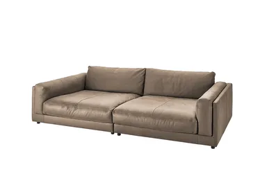 Produktbild von KAWOLA Big Sofa RAINA Leder taupe