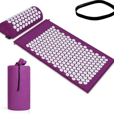 Produktbild von Famanu Massagematte mit Akupressurpunkten - 68 x 42 cm