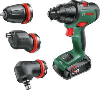 Produktbild von Bosch AdvancedImpact 18, Handbohrmaschine, Ohne Schlüssel, Bürstenlos, Schwarz, Grün, 1,3 cm, 1500 RPM