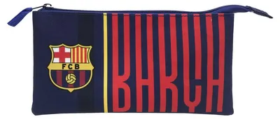 Zdjęcie produktu dla FC Barcelona – piórnik z trzema przegrodami