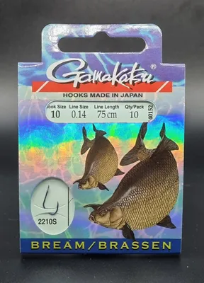 Zdjęcie produktu dla Haczyk przyponowy Gamakatsu 2210S Leszcz / Bream 75cm