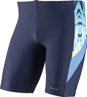 Produktbild von BECO Herren Badehose Jammer shorts Schwimmhose marine/bunt Größe 4