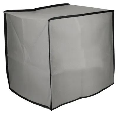Produktbild von kwmobile Hülle kompatibel mit Cosori Air Fryer 5.5L XXL Schutzhülle - Heißluft Fritteuse Abdeckhaube Case - in Hellgrau