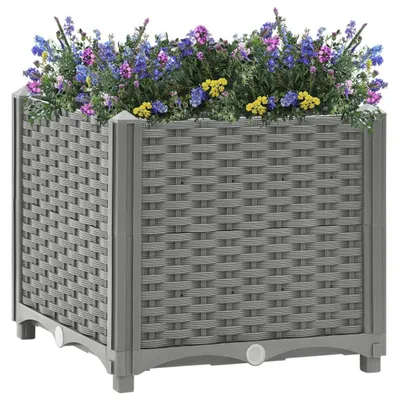 Zdjęcie produktu dla vidaXL Podwyższone łóżko 40x40x38 cm Polipropylen