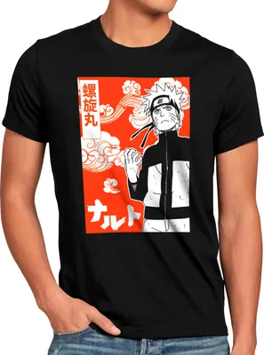 Produktbild von style3 Uzumaki Orange Herren T-Shirt ninja anime manga cosplay