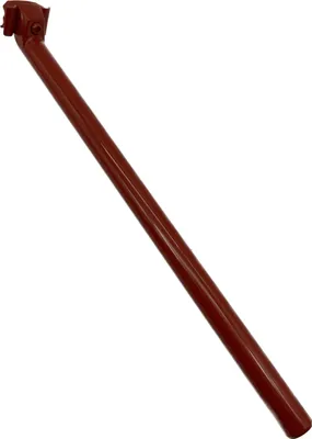 Obrázok produktu pre XL, zosilnená hliníková sedlovka pre bicykel, zosilnená, extra dlhá, 50 cm, červená, priemer 27,2-31,8 mm