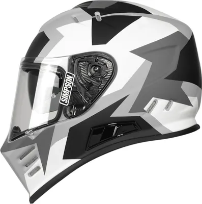 Zdjęcie produktu dla Kask Simpson Venom Have Blue, szaro-biały, rozmiar 2XL (63)