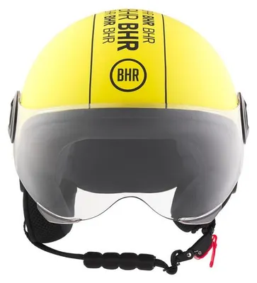 Produktbild von BHR 835 SPECIAL, Demi-Jet Helm ECE 22.06, Kratzfestes Visier, Mikrometrischer Verschluss & abnehmbare Wangenpolster, Cool Yellow, XL