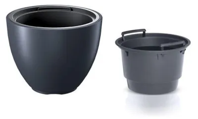 Obrázok produktu pre Kvetináč HEOS DBHEM470 46,9cm antracit