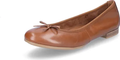 Immagine prodotto di Tamaris ballerina da donna in pelle marrone