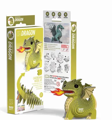 Produktbild von EUGY - 3D Bastelset Drache