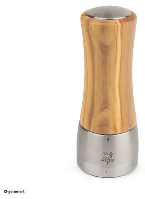 Produktbild von Peugeot 36157, Salzmühle, Edelstahl, Holz, Edelstahl, Holz, Edelstahl, Salz, 160 mm