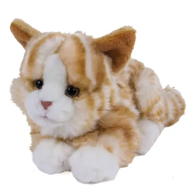 Produktbild von Katze Tiggi 30 cm rot/weiß getigert Kuscheltier Uni-Toys