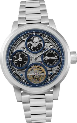 Produktbild von Ingersoll Herren Uhr Analog Outdoor Edelstahl Armbanduhr silber D2UIN16003