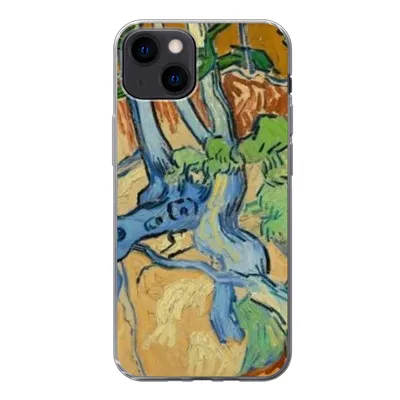 Produktbild von MuchoWow® Handyhülle Schutzhülle Hülle für iPhone 13 Baumwurzeln - Vincent van Gogh Silikon Softcase Handy Hülle - Karteninhaber