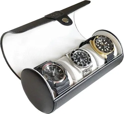 Produktbild von Famanu Uhrenbox - Robuste Aufbewahrung für Uhren und Armbänder