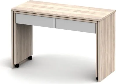 Obrázek produktu pro Kondela Rozkládací PC stolek Versal New - dub sonoma / bílá