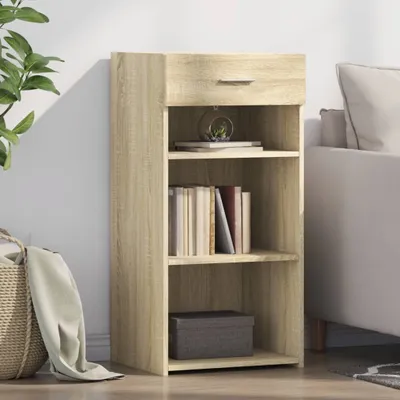 Produktbild von vidaXL Sideboard Sonoma-Eiche 45x42,5x93 cm Holzwerkstoff