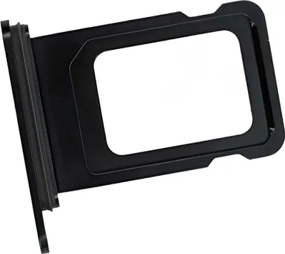 Produktbild von Ersatz SIM-Kartenhalter für iPhone 14, 14 Plus (A2882, A2886), Schwarz