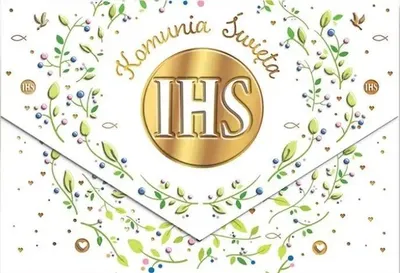 Produktbild von Karnet Komunia IHS Listki