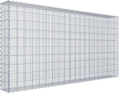 Obrázek produktu pro Dělený gabion 200 cm x 100 cm x 20 cm (D x V x H), velikost ok 10 cm x 10 cm, spirála