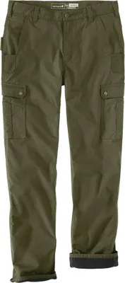 Produktbild von Carhartt RIPSTOP CARGO FLEECE LINED WORK PANT 105491, Farbe:basil, Größe:W36/L34