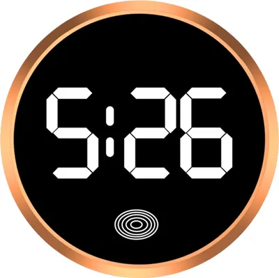 Produktbild von Digitale Armaturenbrettuhr fürs Auto, Autouhr, LED-Zeitanzeige, berührungsaktivierte Autouhr, zum Aufkleben auf die Uhr für das Armaturenbrett