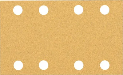Produktbild von Schleifblatt für Schwingschleifer Bosch, 80x133 mm, Korn 80, 8-Loch, 50 Stück