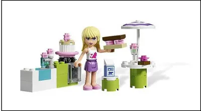 Produktbild von Lego Friends 3930 Stephanies Backspass im Garten